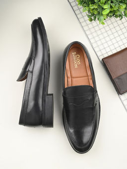 CLOG LONDON - Mens Formal Loafers Black