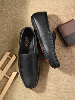 CLOG LONDON - Mens Casual Loafers Black