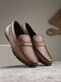 CLOG LONDON - Mens Casual Loafers Brown