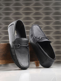 CLOG LONDON - Mens Casual Loafers Black