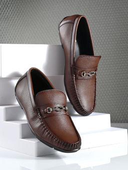 CLOG LONDON - Mens Casual Loafers Brown