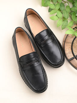 CLOG LONDON - Mens Casual Loafers Black