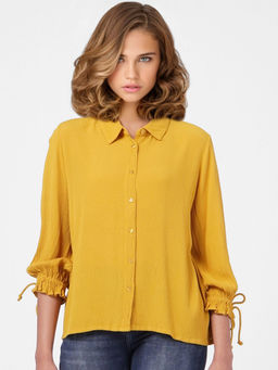 ONLY - Women Casual Wear Yellow Shirt
