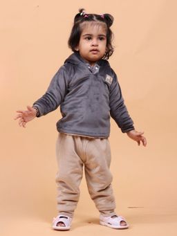 Mama & Peaches - Star Velvet Winter Co-Ord (Set of 2)