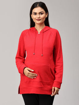 The Mom Store - Red Riding Hood Maternity and Nursing Hoodie
