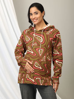 The Mom Store - Dream Wave Maternity and Nursing Hoodie