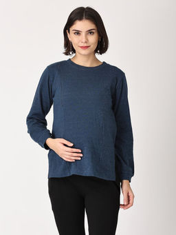 The Mom Store - Shooting Star Maternity Sweatshirt with Nursing