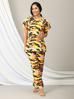 The Mom Store - Hue Haven Maternity and Nursing Sweatshirt Co- Ord (Set of 2)