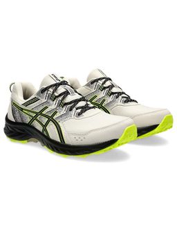 ASICS - Gel-Venture 9 Off White Lace-Ups Running Shoes