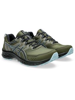 ASICS - Gel-Venture 9 Green Lace-Ups Running Shoes
