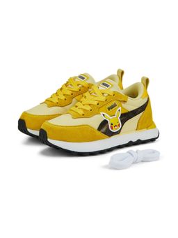 Puma - Rider Fv Pikachu Ps Kids Mustard Casual Shoes