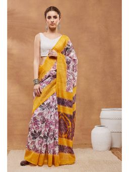 RACHNA - Yellow Floral Printed Ready To Wear