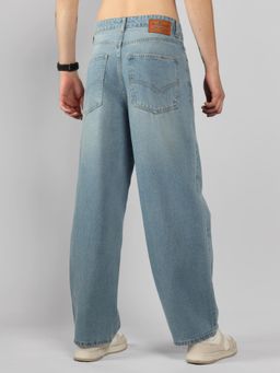 High Star - Men Regular Washed Mid-Rise Jeans