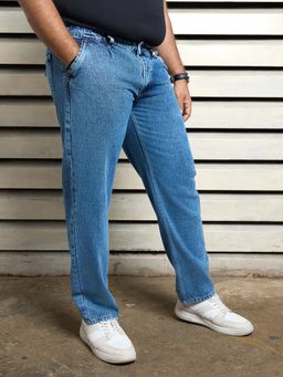 High Star - Men Plus Washed Mid-Rise Jeans
