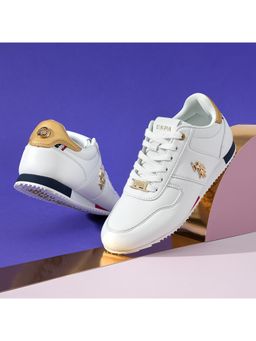 U.S. POLO ASSN. - Women SORRENTO Off White Fashion Sneakers