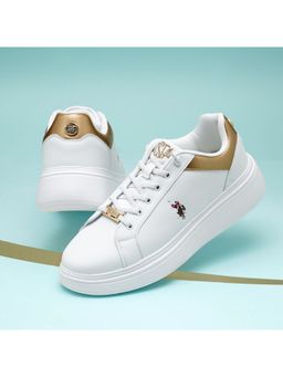 U.S. POLO ASSN. - Women Elsie 2.0 Off White Sneakers