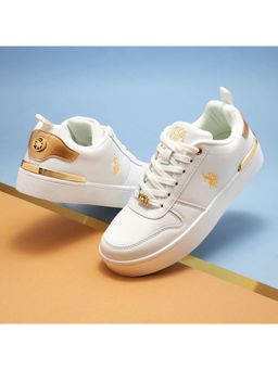 U.S. POLO ASSN. - Women Arya White Sneakers