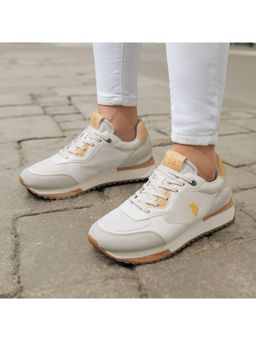 U.S. POLO ASSN. - Women Cleo Off White Sneakers