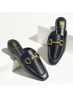 U.S. POLO ASSN. - Women Tecla Black Mules
