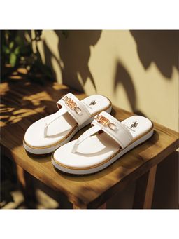 U.S. POLO ASSN. - Women Matilde White Eva Sandals