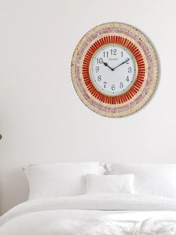 At Home by Nilkamal - Mosaic Wall Clock (Multicolor)