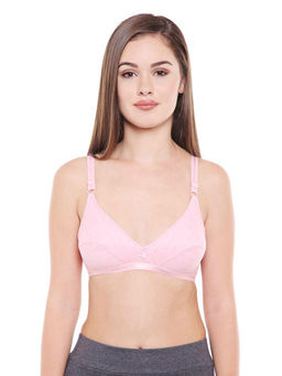 Bodycare - Pack Of 4 Full Coverage Bra - Multi-Color