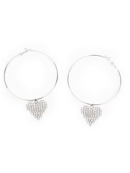 Odette - Women Silver Metal Earrings