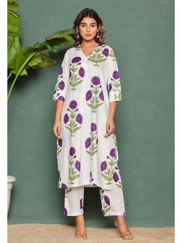 Autumnlane - Mika Chalki Printed Kurta & Pant (Set of 2)
