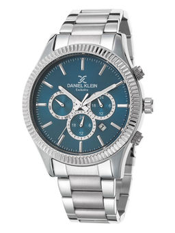 Daniel Klein - Analog Blue Dial Men's Watch-DK.1.12458-3