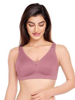Juliet - Womens Plush Perfection Minimiser Bra Pink