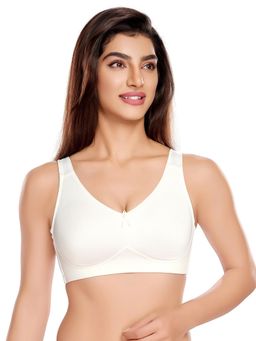 Juliet - Womens Plush Perfection Minimiser Bra White
