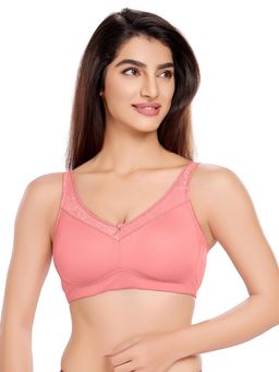 Juliet - Womens All Day Definition Minimiser Bra Pink