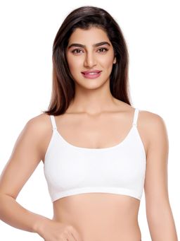 Juliet - Womens Sculpt and Support Series Padded Sports Bra White
