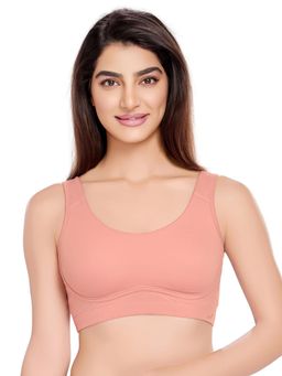 Juliet - Womens Comfort Meets Performance Sports Bra Peach
