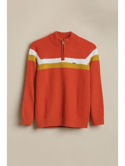 Allen Solly - Boys Orange Sweater