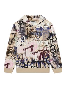 Guess - Boys Multi Printed Hooded Sweatshirt