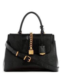 Guess - Black Tiberia Society Satchel Bag