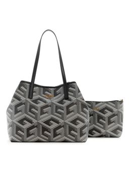 Guess - Black Vikky Tote Bag with Pouch