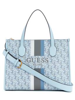 Guess - Blue Silvana 2 Compartment Tote Bag
