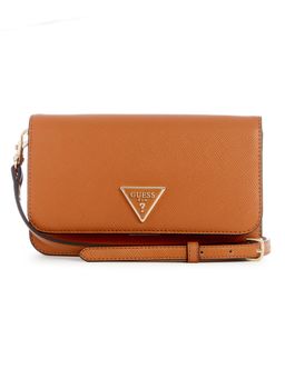 Guess - Brown Noelle Flap Sling Bag
