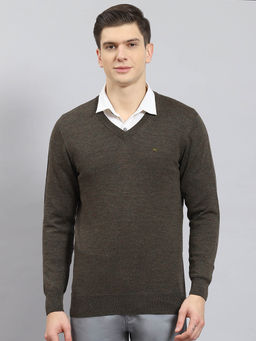 Monte Carlo - Mehndi Solid Pullover