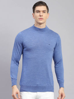 Monte Carlo - Blue Mix Solid Pullover