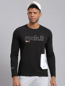 Rock.it - Black Printed T-Shirt