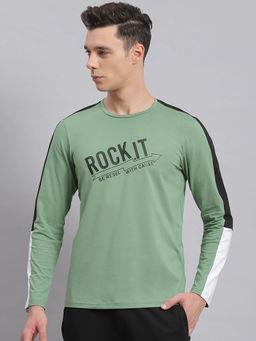 Rock.it - Olive Printed T-Shirt