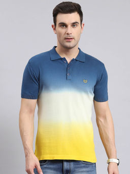 Monte Carlo - Multi Colourblock Polo T-Shirt