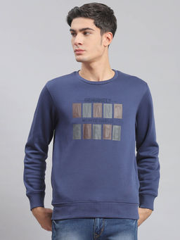 Monte Carlo - Denim Printed Sweatshirt