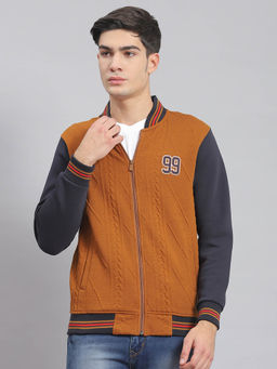 Monte Carlo - Tan Self Design Jacket