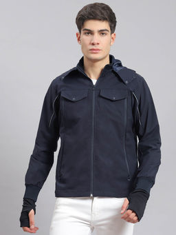 Monte Carlo - Navy Solid Jacket
