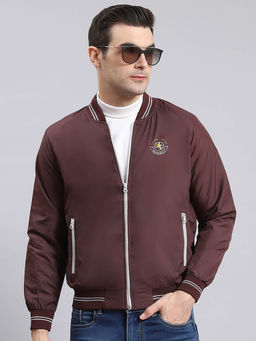 Monte Carlo - Maroon Solid Jacket