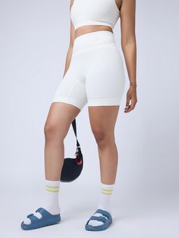 FEIER - White Freedom Bike Shorts
